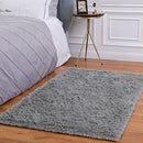 Machine Washable 3 x 5 Feet Rugs for Bedroom, Fluffy Shaggy Area Rug