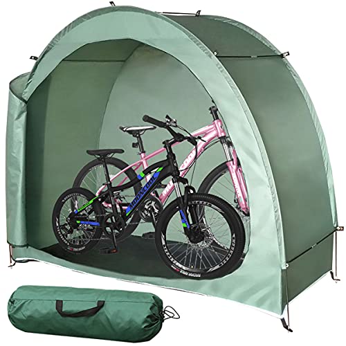 Bike Storage Tent Tricycle Cover Storage Shed Tent Durable Polyester Waterproof