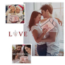 Rose Gifts Set Includes 925 Sterling Silver Necklace with Heart and Mom Jewelry