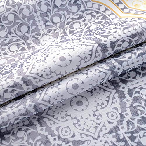 Adrianne Thermal and Room Darkening Grommet Unlined Window Curtains Set of 2