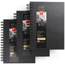Watercolor Sketchbook, Pack of 3, 5.5 x 8.5 Inches, 32 Sheets — 64 Pages Each
