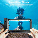 Universal Extra-Large Waterproof Pouch,Underwater Dry Bag for Samsung Galaxy A12,