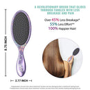 Disney Original Detangler Brush Princess Wholehearted - Ariel, Purple