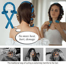 Heatless Hair Curler - IENIN H Soft Silk Curl Ribbon with Hair Clips Scrunchies Hair Curlers