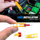 Nilight - 50018R 240pcs Standard and Mini Blade Fuses Set,
