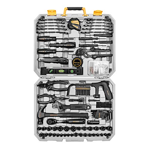 218-Piece General Household Hand Tool kit, Auto Repair Tool Set