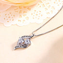 925 Sterling Silver Always My Sister Forever My Friend Double Love Heart Necklace