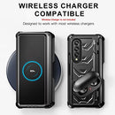 Samsung Galaxy Z Fold 4 Case with Hinge Protection Built-in [Screen Protector] [Kickstand]