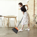 Broom and Dustpan Set, Self-Cleaning with Dustpan Teeth, Ideal for Dog Cat Pets