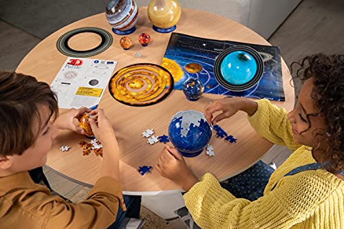 3D Puzzle Solar System, Multicolor