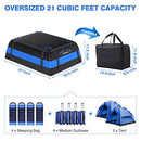 Vetoos 21 Cubic Feet Car Rooftop Cargo Carrier Bag, Soft Roof Top Luggage Bag