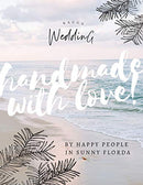 Rose Gold Flower Girl Basket - Copper Wire Flower Girl Basket - Boho Flower Girl Gift - Eucalyptus & Ivory Floral Wedding Basket by Ragga Wedding