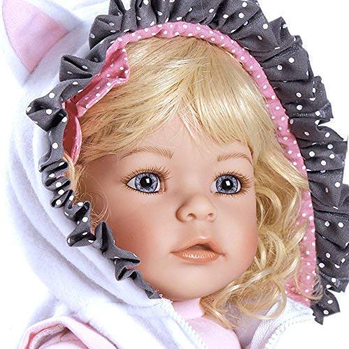 Realistic Baby Doll The Cat's Meow Toddler Doll - 20 inch, Soft CuddleMe Vinyl