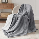 Sherpa Fleece Throw Blanket for Couch - Thick and Warm Blankets for Winter, Soft