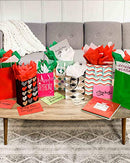 Bulk Red, Green and White Tissue Paper, for Christmas, Holidays, and Special Occasions (125-Sheets)