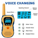 Staruto Walkie Talkies for Kids - Voice Changing Walkie Talkies with Backlit, 16 Channels Long Range Designed for Indoor or Outdoor Games, Educational Toys for 3-12 Year Old, 2 Pack