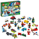 LEGO City Advent Calendar 60268 Playset, Includes 6 City Adventures TV Series