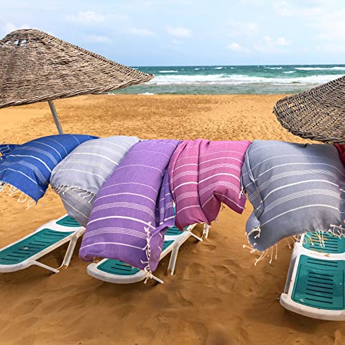 Cloud Oversized Towels - Pure Turkish Cotton, Quick Dry, Sand Proof Soft Towel, Travel