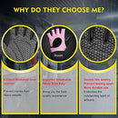 Breathable Weight Lifting Gloves: Workout Gloves for Men and Women Gym Gloves with Wrist Support