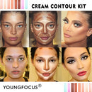 Cosmetics Cream Contour Best 8 Colors and Highlighting Makeup Kit