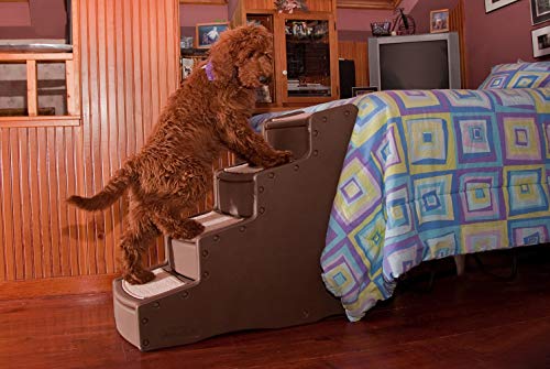 Pet Gear Easy Step IV Pet Stairs, 4-step/for cats and dogs up to 150-pounds