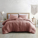 Comforter Set - Down Alternative Brushed Microfiber - Elegant All Season Bedspread Set