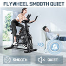Exercise Bike - Stationary Indoor Cycling Bike for Home Gym with Tablet Holder