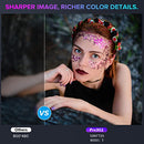 HD Bluetooth Projector Built in DVD Player, Mini Video Projector 1080P Supported