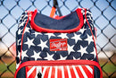 Rawlings Legion Baseball & Softball Players Equipment Backpack, Grey/Black