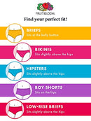 Girls' Big Cotton Boyshort Underwear, 14 Pack-Fashion Assorted, 12