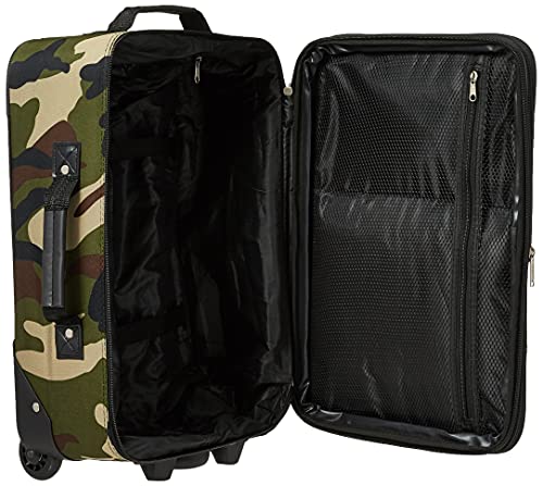 Fashion Softside Upright Luggage Set, Camouflage, 2-Piece (14/19)
