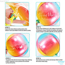 Jumbo Pastel Rainbow Balloons for Birthday Party - Pack of 6 | Large 22 Inch