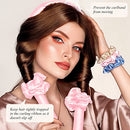 Heatless Hair Curler - IENIN H Soft Silk Curl Ribbon with Hair Clips Scrunchies Hair Curlers