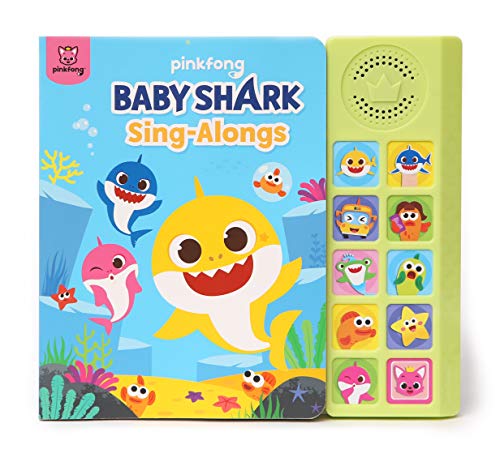 Baby Shark Sing-Alongs 10 Button Sound Book | Baby Shark Toys