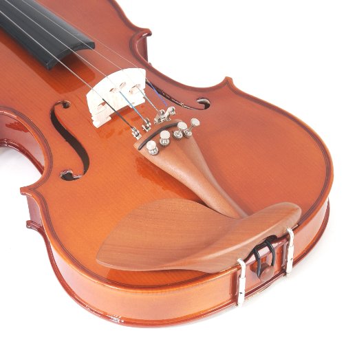 Cecilio CVN-200 Solidwood Violin with D'Addario Prelude Strings, Size 4/4 (Full Size)