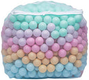 BPA Free Plastic Ball Pit Balls with Storage Bag (2.3” Diameter)