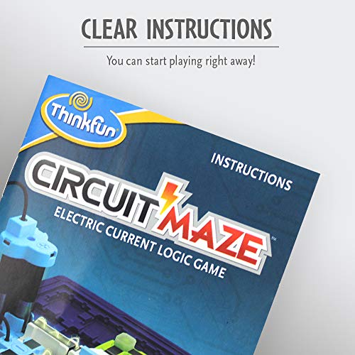 Circuit Maze Electric Current Brain Game and STEM Toy for Boys and Girls
