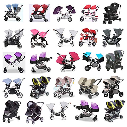 Aligle Weather Shield Double Popular for Swivel Wheel Stroller Universal Size Baby Rain Cover