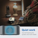 Foval Power Step Down 220V to 110V Voltage Converter with 4-Port USB