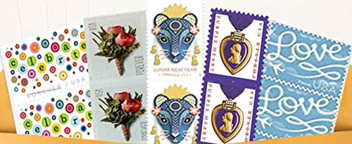 20 Forever Postage Stamps - Stamp Design May Vary