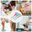 Scissors All Purpose,8.5" Multipurpose Scissors Bulk 3-Pack,Stainless Steel Sharp Scissors