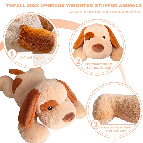 Upgrade Weighted Stuffed Animals, Plush Animals for Anxiety and Stress Relief