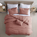 Comforter Set - Down Alternative Brushed Microfiber - Elegant All Season Bedspread Set