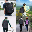 Extra Large 52L Travel Laptop Backpack with USB Charging Port Fit 17 Inch Laptops