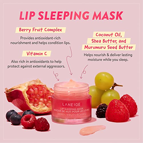 LANEIGE Lip Sleeping Mask - Berry (Packaging may vary)