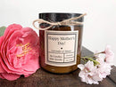 Personalized | Handcrafted Soy Candle | 4oz or 9oz Amber & Clear Jars