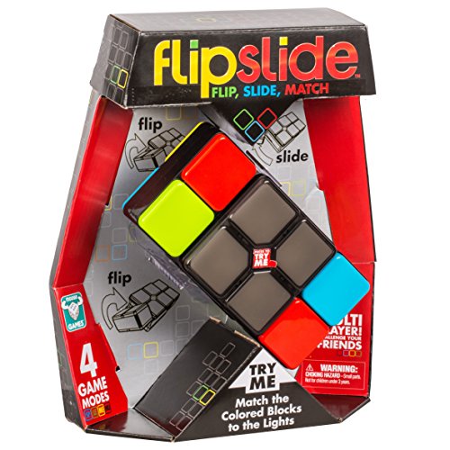 Flipslide Game, Electronic Handheld Game | Flip, Slide, and Match the Colors