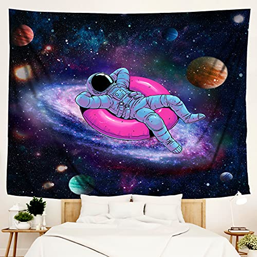 Astronaut Wall Fantasy Space Tapestry (60L x 50W inches)