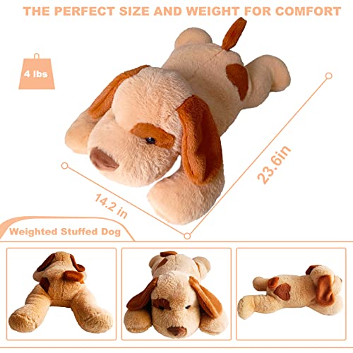 Upgrade Weighted Stuffed Animals, Plush Animals for Anxiety and Stress Relief