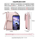 Small Crossbody Bag Cell Phone Purse Wallet with Credit Card Slots for Women